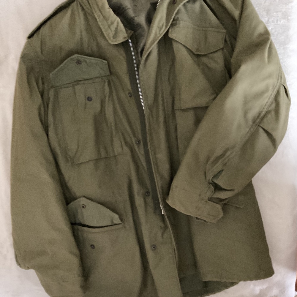 Us Army Issue Field Jacket With Liner And Hood Gem